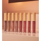 Kit 8 Batom Líquido Soft Blur Glass Ruby Rose