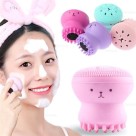 Kit 12 Esponja Polvo Silicone Limpeza e Esfoliante Facial