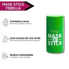 Máscara Facial Mask Stick Limpeza Anti Acnce Febella
