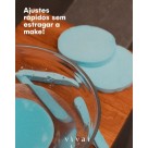 Kit 12 Esponja Expansível Hidra p/ Limpeza Facial Vivai c/ 12
