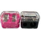 Kit 6 Apontador Duplo para Lápis Hello Mini