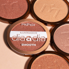 Kit 4 Iluminador Facial Compacto Smooth Dia a Dia Mahav