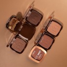 Kit 4 Bronzer Facial Compacto Soft Mist Dia a Dia Mahav