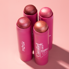 Kit 4 Blush Iluminador Stick Bastão Comfort Mahav 