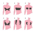 Sutiã Adesivo Levanta Peito Fita Preto Hello Mini