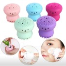 Esponja Polvo Silicone Limpeza e Esfoliante Facial Unidade,esponja, polvo esfoliante.
