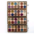 Paleta de Sombra Glitter 3 Vivai c/ 12 cores