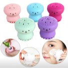 Kit 12 Esponja Polvo Silicone Limpeza e Esfoliante Facial