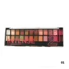 Paleta de Sombras Intense 21 Cor 01 Pink 21 c/ 24 cores