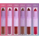 Kit 6 Batom Duo Matte 2 em 1 Mood Grupo 2 Ruby Rose