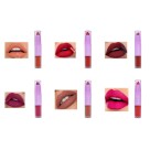 Kit 6 Batom Duo Matte 2 em 1 Mood Grupo 2 Ruby Rose
